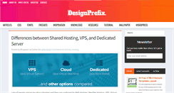 Desktop Screenshot of designprefix.com